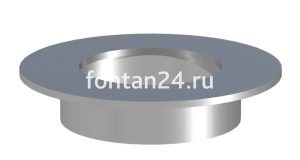 Декоративная вставка для решетчатого настила, полированная нержавеющая сталь, ДВН80/140