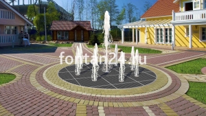 Фонтан для парка "Колесо Фортуны" ø=4 м
