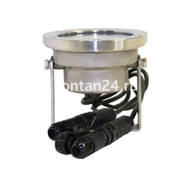 Подводный светодиодный прожектор (LED) 9 диодов, 25°, 12V.DC, теплый белый Подводный светодиодный прожектор (LED) 9 диодов, 25°, 12V.DC, теплый белый