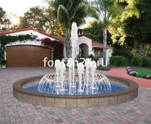 Уличный фонтан "Виктория плюс" ø=5,5 м