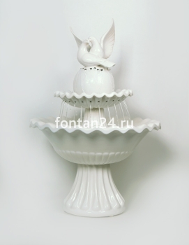 Настольный фонтан Два голубя