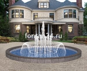 Фонтан для города "Солнечный шатер" ø=7,5 м